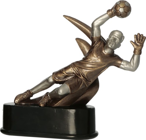 Statuetka Bramkarska GOLD HANDS RFST3018/BR - Trofea Piłkarskie