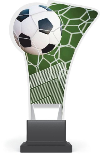 Statuetka Plexi Piłka Nożna CP02/SOC - Statuetki z Pleksi na Zamówienie 