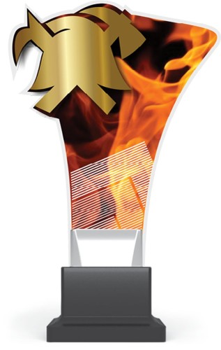 Statuetka Plexi - Straż Pożarna  - CP02/FIR