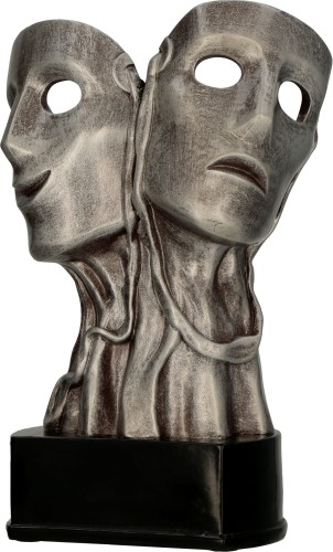 Statuetka Odlewana Srebrna RFST3015/S Nagrody Teatralne