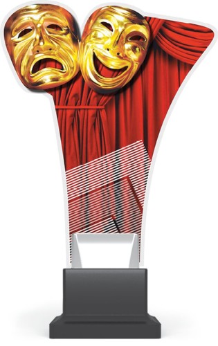 Statuetka Plexi TEATR CP02/THE  - Nagroda Okazjonalna