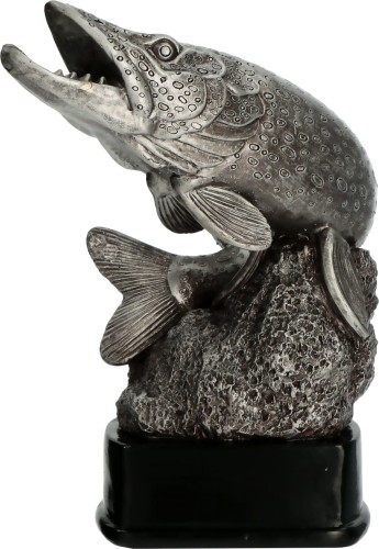 Statuetka Odlewana Srebrna RFST3022/S Trofeum Wędkarskie