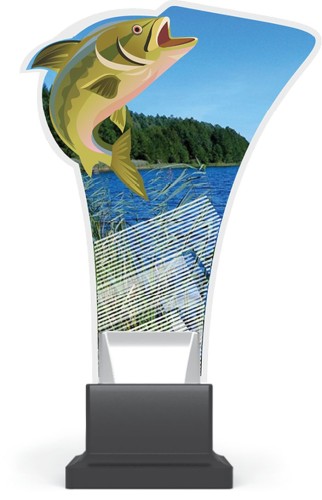 Statuetki Plexi Warszawa - Wędkarstwo  - CP02/FIS 