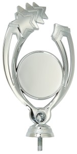 Figurka plastikowa Fastfix P95 Stars srebrna - Trofeum sportowe