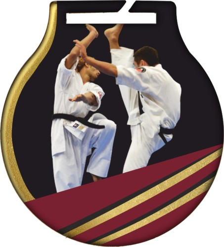 Medal Karate MC61/KAR QMEDALS z Własnym Nadrukiem