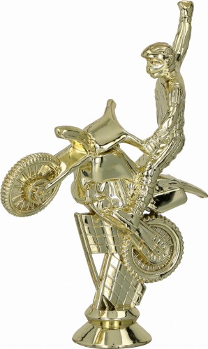 Figurka Plastikowa Motocyklista Terenowy F180/G