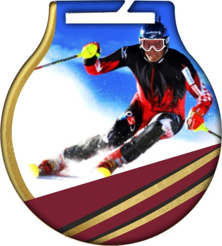 Medal Narciarski MC61/SKI2 QMEDALS Medale Narciarstwo