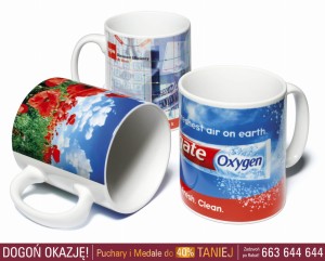 Kubek Reklamowy - Logo Napis Firmowy