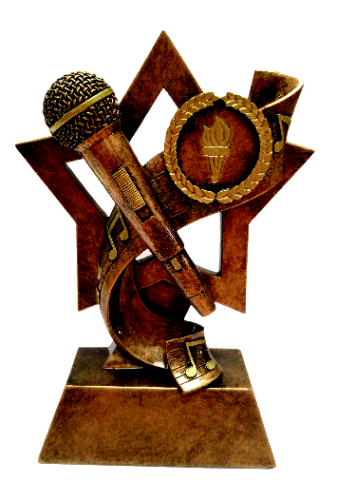 Statuetka Mikrofon XCE33565 - Trofeum Muzyczne