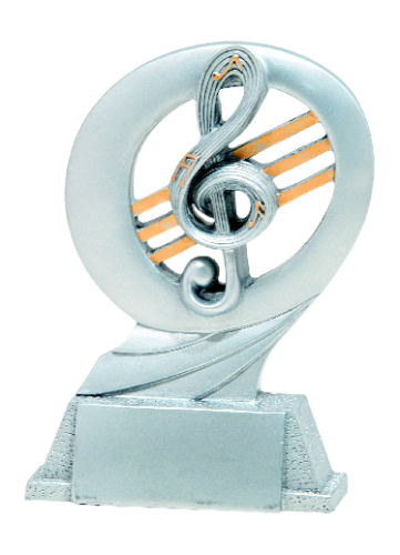 Statuetka Muzyka RF39345 - Figurka Nuta