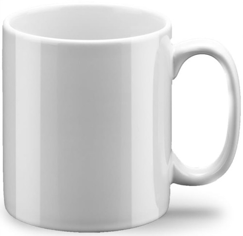 Kubek Biały Klasa A+ do Nadruku 330 ml