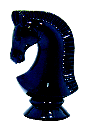 Figurka Plastikowa KOŃ SZACHOWY F2260B/VPBK - Nagroda Szachowa