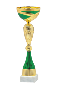 Okazyjny Puchar PREMIUM GREEN S-9243 - Unikatowe Puchary Sportowe