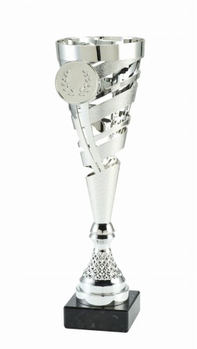 Okazyjny Puchar CLEA SILVER ET.412 - Plastikowe Puchary Turniejowe  