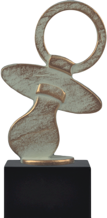 Statuetka Metalowa SMOCZEK BEL751A