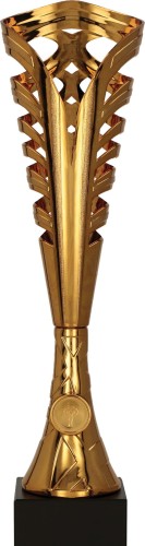 Brązowy Puchar Sportowy RIBBON 8361 - Ekonomiczne Nagrody