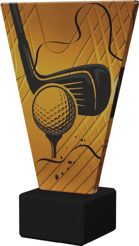 Trofeum Szklane V-LINE VL1/GOL Nagroda dla Golfisty