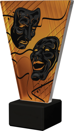 Trofeum Szklane V-LINE VL1/THE Statuetki Teatralne