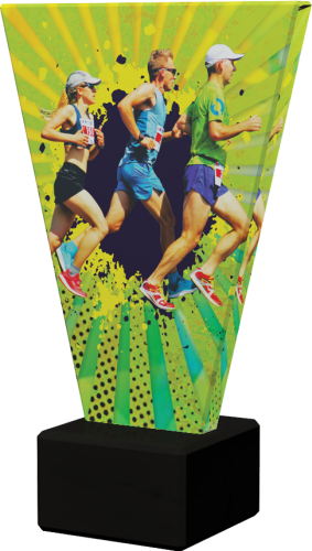 Trofeum Szklane V-LINE VL2/RUN Nagroda dla Biegacza