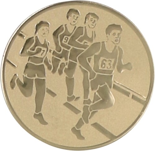 Emblemat LEKKOATLETYKA A33 Wklejka Złota
