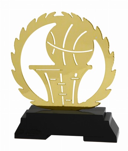 Statuetka Metalowa KOSZ L238 - Nagrody Koszykówka