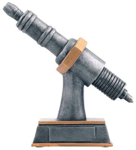Statuetka Odlewana Mechanik RE.132 Nagroda Motoryzacyjna 