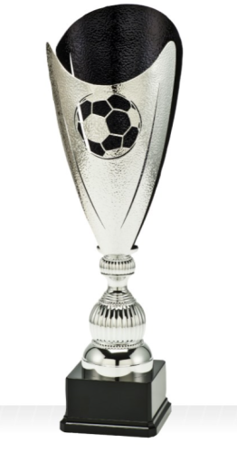 Metalowy Puchar Piłkarski P1611 - Unikatowe Trofea Premium