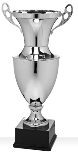 Duży Metalowy Puchar VASO X585 - Nagrody Premium Warszawa