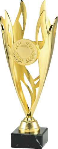 Złoty Puchar Ażurowy PŁOMIENIE ET.444 - Piękne Trofea