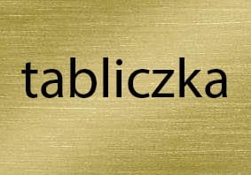 TABLICZKA