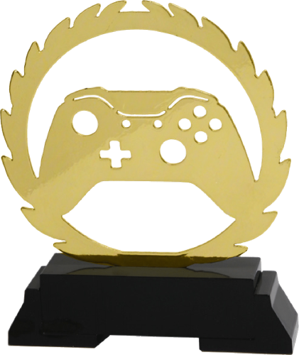 Statuetka Metalowa ESPORT X L244 - Unikatowe Nagrody Sportowe 