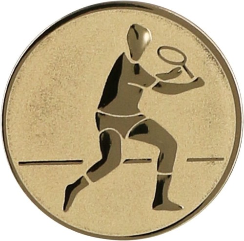 Emblemat złoty tenis ziemny A43