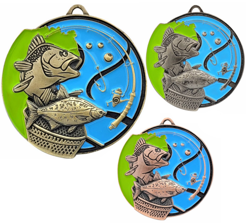 Medal Wędkarski M-M102 Nagrody z Grawerem