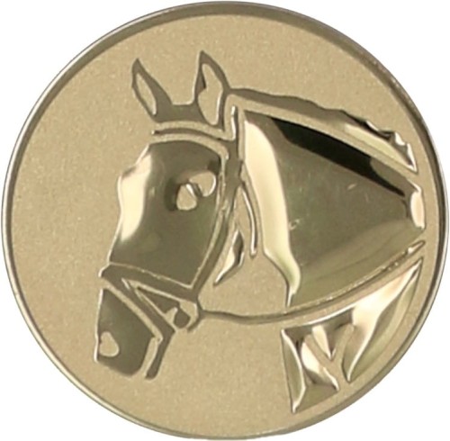 Emblemat złoty jeździectwo A71