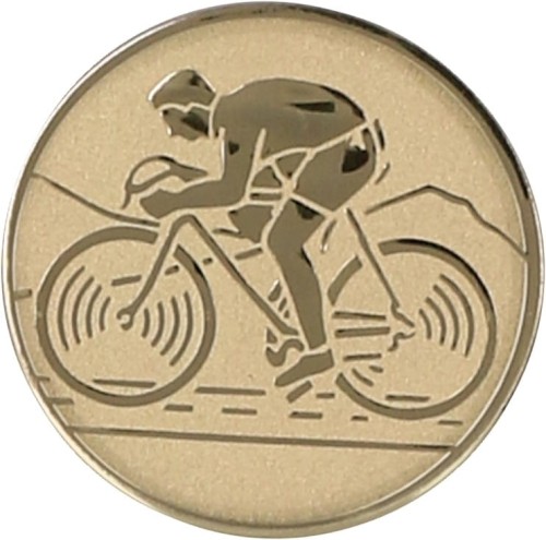 Emblemat złoty kolarstwo A99