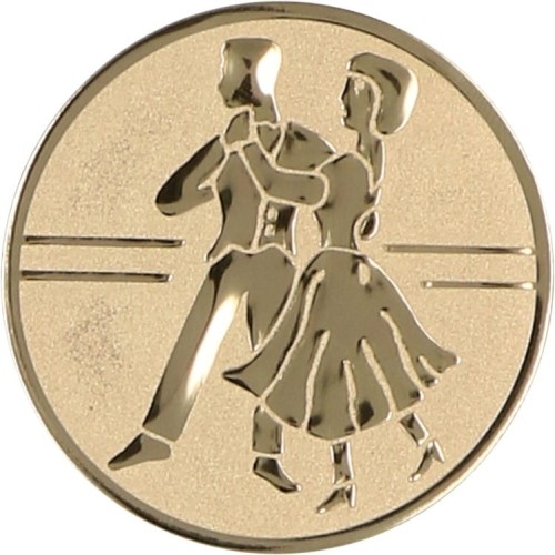 Emblemat złoty taniec towarzyski A24