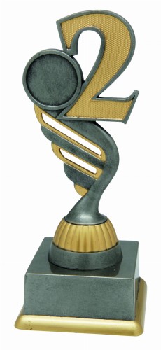 Szara Statuetka Eventowa DRUGI SS1723 - Nagrody Sportowe 