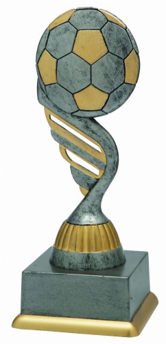 Szara Statuetka Piłkarska PUSKAS SS1817 Nagrody Sportowe