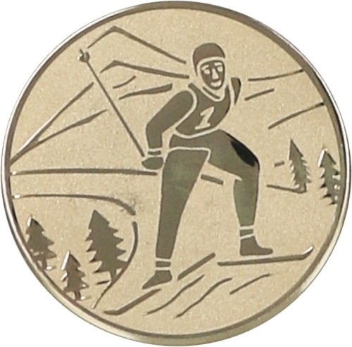 Emblemat złoty narciarstwo klasyczne A94/G