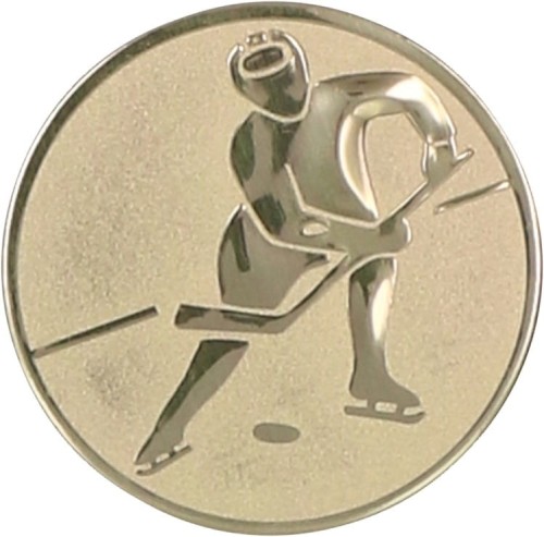 Emblemat złoty hokej na lodzie A106