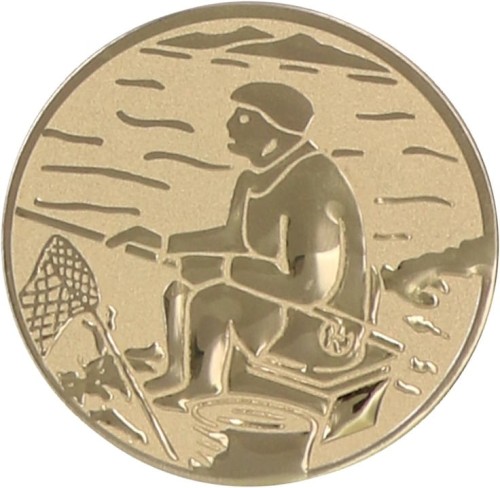 Emblemat złoty wędkarstwo A55