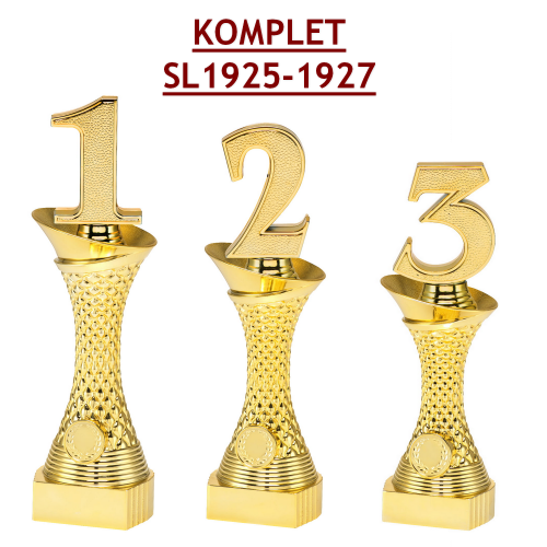 Komplet Statuetek WINNERS SL1925-1927 Nagrody Na Podium