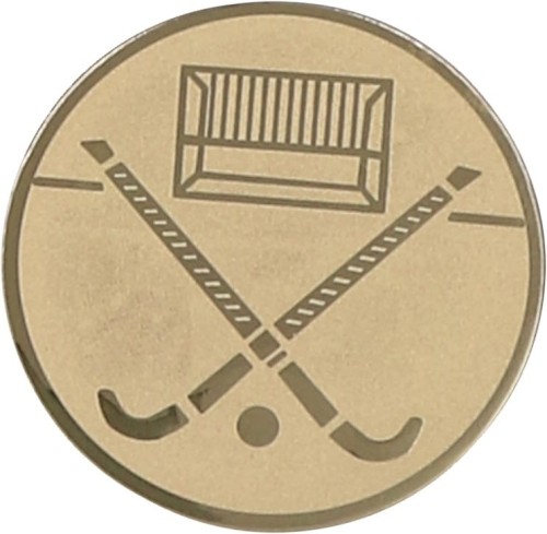 Emblemat złoty hokej na trawie A140