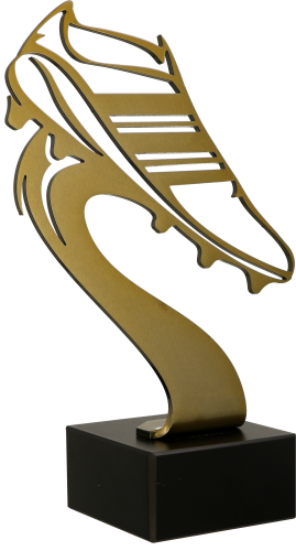 Statuetka Metalowa Złota BL-SOC2 Złoty But Statuetka 
