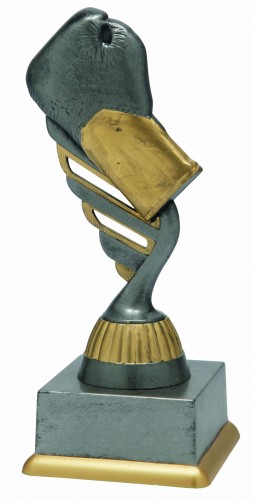 Szara Statuetka Bokserska SS1829 - Nagrody Okazjonalne  