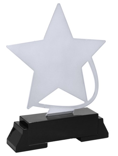 Srebrna Statuetka Metalowa STAR L247 - Unikatowe Nagrody Sportowe