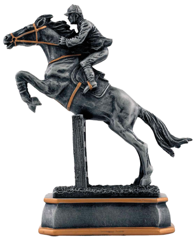 Trofeum KOŃ I JEŹDZIEC RE.121 - Odlewy Warszawa  