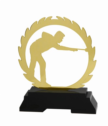 Statuetka Metalowa BILARD L239  - Unikatowe Nagrody Sportowe