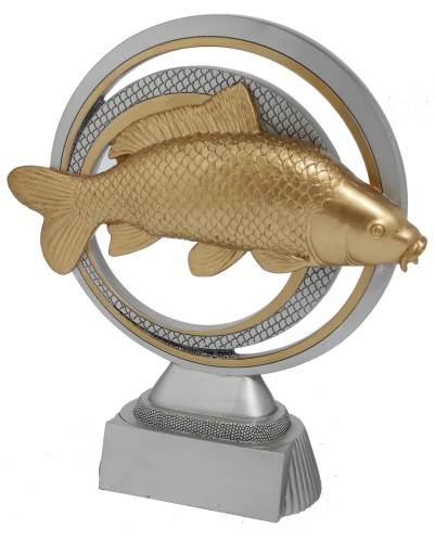 Statuetka Odlewana RYBA RE.083- Odlewy  Wędkarskie 