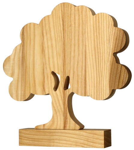Statuetka Drewniana WT002 - Statuetki Okazjonalne Ekologiczne 